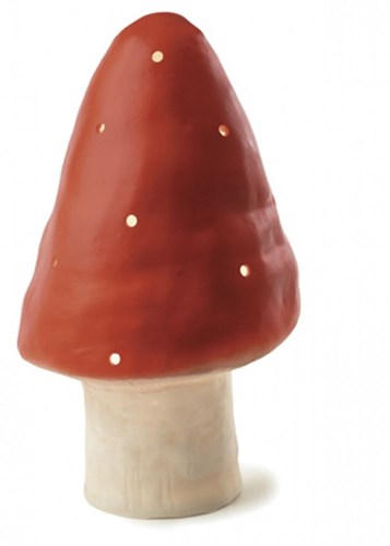 Egmont Toys Heico Lampe Pilz 15x28 cm rot