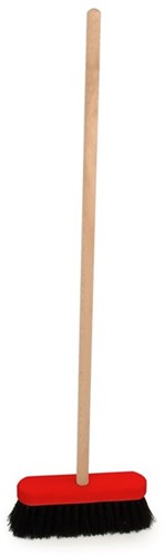 Egmont Toys Besen rot/schwarz 70 cm