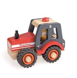 Egmont Toys Holztraktor 13x7x10 cm
