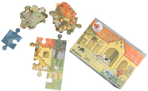 Egmont Toys Puzzle 40 Teile Bauernhof 29,5x20x8 cm