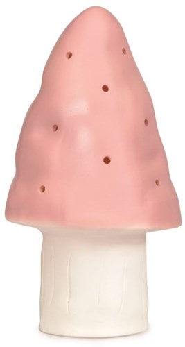 Egmont Toys Heico Lampe Pilz 28 cm rosa vintage