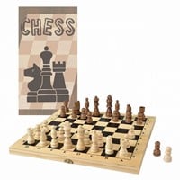 Egmont Toys Schachspiel aus Holz 29x29x3 cm