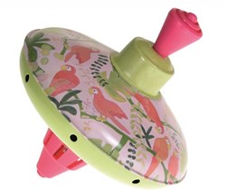 Egmont Toys Brummkreisel Metall Papagei 13 cm
