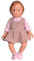 Egmont Toys Babypuppe Mila handbemalt 32 cm