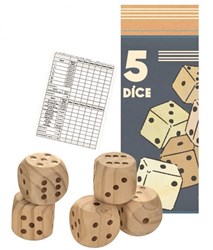 Egmont Toys 5 Holzwürfel 35 cm