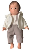 Egmont Toys Babypuppe Abriel Handbemalt 32 cm