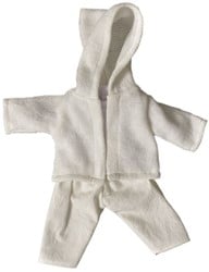 Egmont Toys Puppenkleidungsset creme/weiß
