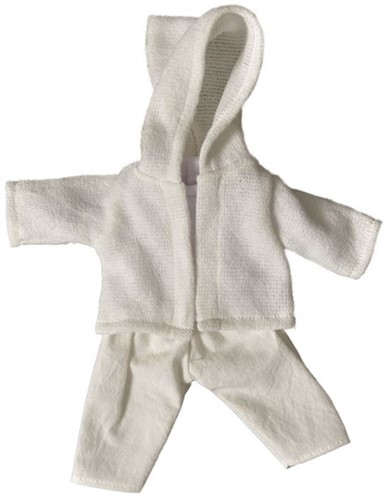 Egmont Toys Puppenkleidungsset creme/weiß