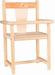 Egmont Toys Puppenstuhl Holz 23x18x40 cm