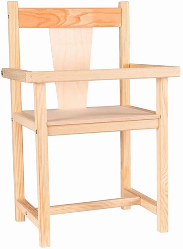 Egmont Toys Puppenstuhl Holz 23x18x40 cm