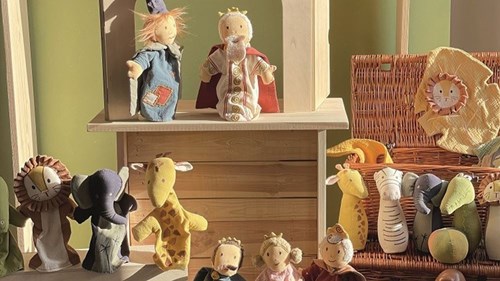 Egmont Toys Handpuppe Elefant 29x17x6 cm-2
