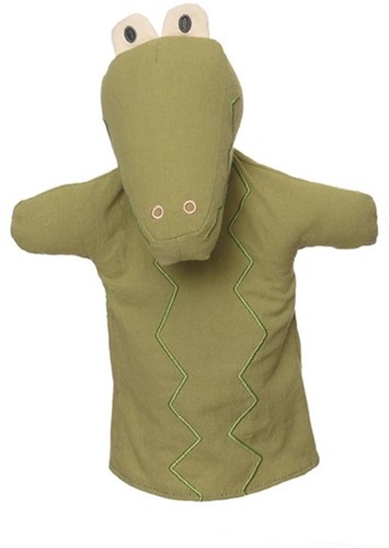 Egmont Toys Handpuppe Krokodil 29x17x6 cm