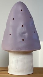Egmont Toys Lampe Pilz Klein Lavandel a 15x28 cm