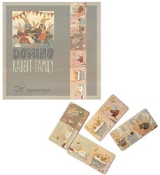 Egmont Toys Domino Familie konijn. 3+ 18 x 18 x 4 cm