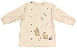 Egmont Toys Bastelschürze Baumwolle weißes Kaninchen für Kinder 3-7 Jahre
