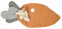 Egmont Toys Schmusetuch Hase Baumwolle Baby Geschenk 45x20x5 cm