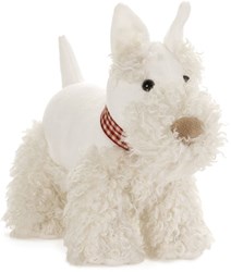 Egmont Toys Kuscheltier Hund Lola Plüsch weiß 21x10x18 cm Spielzeug