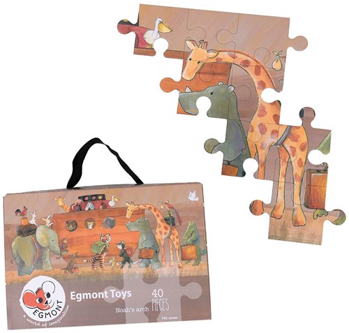 Egmont Toys Bodenpuzzle Karton Arche Noah Lernspielzeug ab 3 Jahren