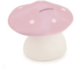 Egmont Toys Spardose Pilz rosa - Geschenkidee für Kinder 11 cm