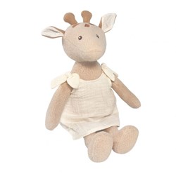 Egmont Toys Kuscheltier Giraffe Bio-Baumwolle 40 cm Babyspielzeug