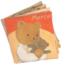 Egmont Toys Stoffbuch Baby Marcel der Bär 14x14 cm Kuschelbuch