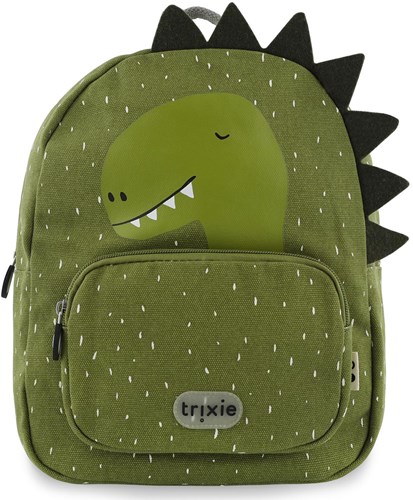Trixie Rucksack Schultasche Mr. Dino - wasserabweisend - Kinderrucksack grün
