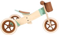 Small Foot Holz Dreirad Laufrad Karamellbraun für Kinder ab 12 Monaten-3