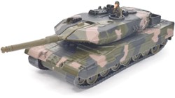 Siku Panzer Spielzeugfahrzeug 1:87 aus Metall mit Tarnfarben