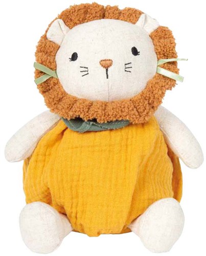 Small Foot Kuscheltier Löwe Baby Schmusetier Musselin Stoff-3
