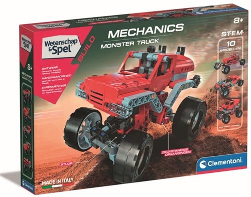 Clementoni Wetenschap & Spel Mechanica - Monster Trucks