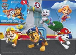 Paw Patrol – Wooden Figures Puzzle With Sound (English Only)