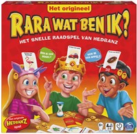 Spin Master Brettspiel RARA Was bin ich? - Familienspiel mit Stirnbändern