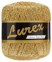 Lurex glitter garen, goud, L: 160 m, 25 gr/ 1 bol