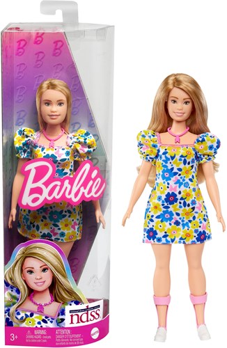 Mattel Barbie Puppe Fashionistas - Modepuppe Spielzeug für Kinder-2
