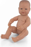 Miniland Babypuppe Europäisches Mädchen - Vanilleduft - 40 cm