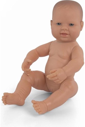 Miniland Babypuppe Europäisches Mädchen - Vanilleduft - 40 cm