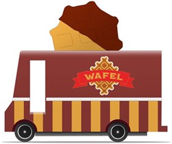 Candylab Candycar Busjes Waffel Bus