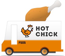 Candylab Spielzeugbus Candycar Hot Chick Holzbus