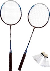 Badmintonschläger im Satz