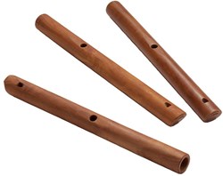 Choroi Holz-Intervallflöte Set mit 3 Stück - 432 Hz Musikinstrument