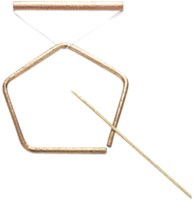 Choroi Pentangel Musikinstrument Bronze gehämmert Set mit Zubehör