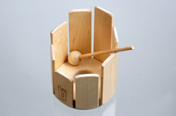 Auris Musikinstrument Rührtrommel Welle mit Griffloch für Kinder