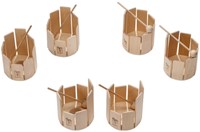 Auris Musikspielzeug Rührtrommel Set - 6 Stück für Kinder