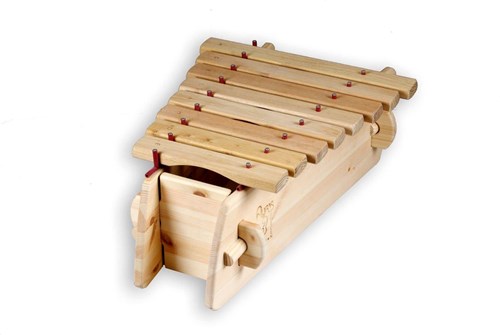 Auris Marimba Musikinstrument pentatonisch 8 Töne Akazienholz-3