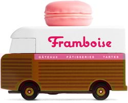 Candylab Candycar Busse Macaron Bus Rosa