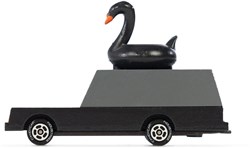 Candylab Spielzeugauto Black Swan Wagon - Retro Holzauto