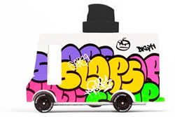 Candylab Candycar Busjes Graffiti Schwarz