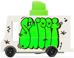 Candylab Candycar Busjes Graffiti Grün