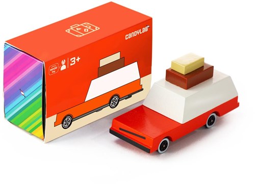 Candylab Holzspielzeugauto - Candycar Gepäckwagen multicolor-3