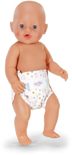 Luiers Babypuppe 43 cm - 5 Stück Puppenzubehör-2